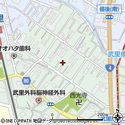 埼玉県春日部市大畑128周辺の地図