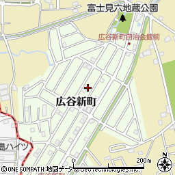 埼玉県川越市広谷新町27周辺の地図