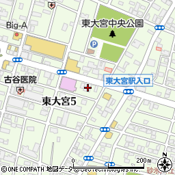 武蔵野銀行深作支店 ＡＴＭ周辺の地図