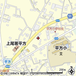 埼玉県上尾市平方1689周辺の地図