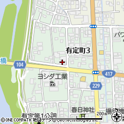 福井県鯖江眼鏡協同組合周辺の地図