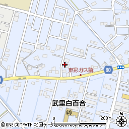 埼玉県春日部市大場1558周辺の地図