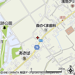 埼玉県坂戸市浅羽1496周辺の地図