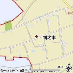 長野県諏訪郡原村判之木周辺の地図
