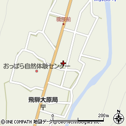 岐阜県高山市清見町大原410周辺の地図