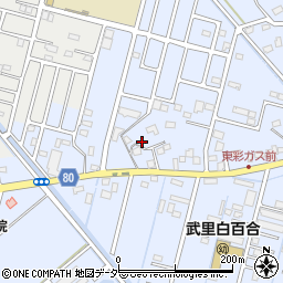 埼玉県春日部市大場35周辺の地図