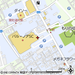 サリーズ・野田店周辺の地図