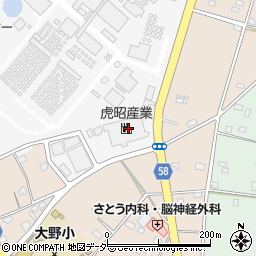 株式会社虎昭産業周辺の地図