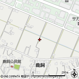 埼玉県川越市鹿飼周辺の地図