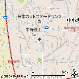 埼玉県坂戸市中小坂915-10周辺の地図