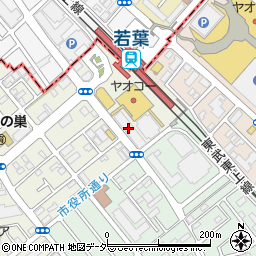 若葉駅前メンタルクリニック周辺の地図
