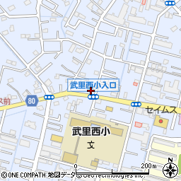 埼玉県春日部市大場1416周辺の地図