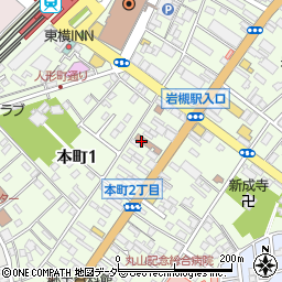 グループホームみんなの家・岩槻本町周辺の地図