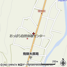 岐阜県高山市清見町大原500周辺の地図