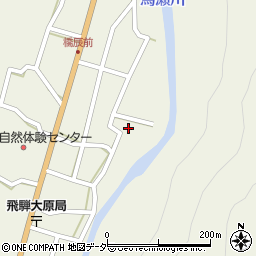 岐阜県高山市清見町大原399周辺の地図