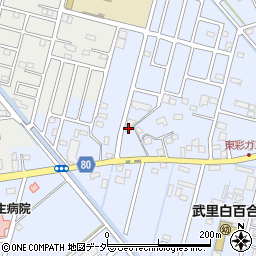埼玉県春日部市大場1650周辺の地図