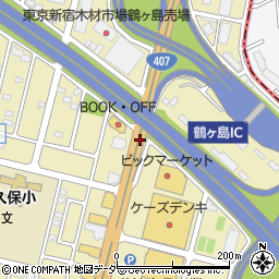 スマイルワンフーズ鶴ヶ島店周辺の地図