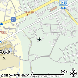 埼玉県上尾市上野142-10周辺の地図