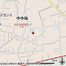 埼玉県坂戸市中小坂783-1周辺の地図