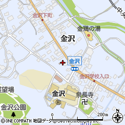 長野県茅野市金沢2206-1周辺の地図