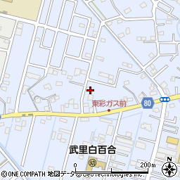 埼玉県春日部市大場1560周辺の地図