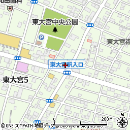 スタジオマリオ　東大宮店周辺の地図