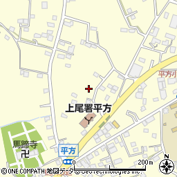 埼玉県上尾市平方1744周辺の地図