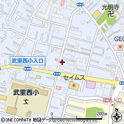 埼玉県春日部市大場1359周辺の地図