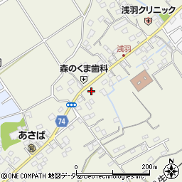 埼玉県坂戸市浅羽1135周辺の地図