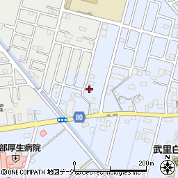 埼玉県春日部市大場1664周辺の地図