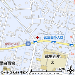 埼玉県春日部市大場1520周辺の地図