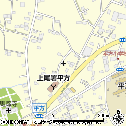 埼玉県上尾市平方1752周辺の地図