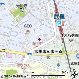 埼玉県春日部市大場1068周辺の地図