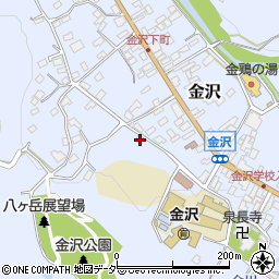 長野県茅野市金沢1128周辺の地図