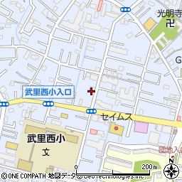 埼玉県春日部市大場1367周辺の地図
