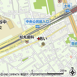 積和建設東関東常葉支店周辺の地図