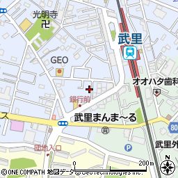 埼玉県春日部市大場1063周辺の地図