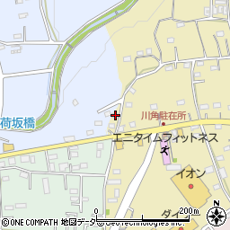 埼玉県入間郡毛呂山町川角1405-4周辺の地図