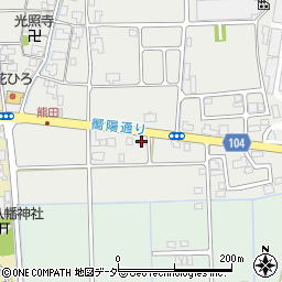 酒井輪業　鯖江店周辺の地図