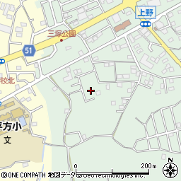 埼玉県上尾市上野142-8周辺の地図