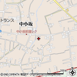 埼玉県坂戸市中小坂783周辺の地図
