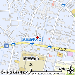 埼玉県春日部市大場1411周辺の地図