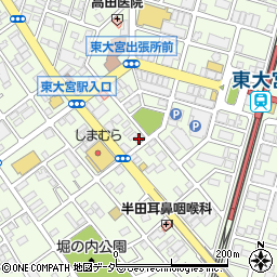 釜福 東大宮店周辺の地図