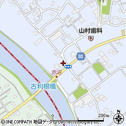 埼玉県春日部市赤沼219周辺の地図