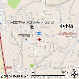 埼玉県坂戸市中小坂767-1周辺の地図