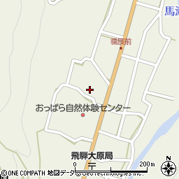 岐阜県高山市清見町大原498周辺の地図