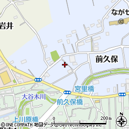 埼玉県入間郡毛呂山町前久保575周辺の地図