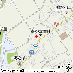 埼玉県坂戸市浅羽1534周辺の地図