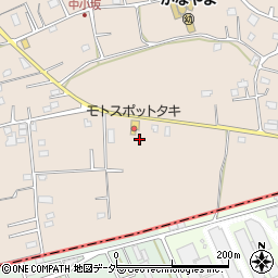 埼玉県坂戸市中小坂431周辺の地図