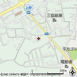 埼玉県上尾市上野212-8周辺の地図